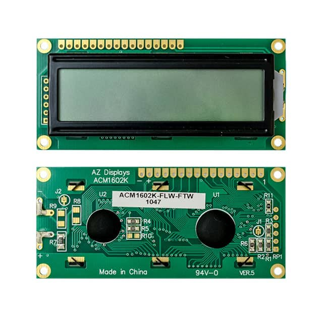 显示模块 - LCD、OLED 字符和数字